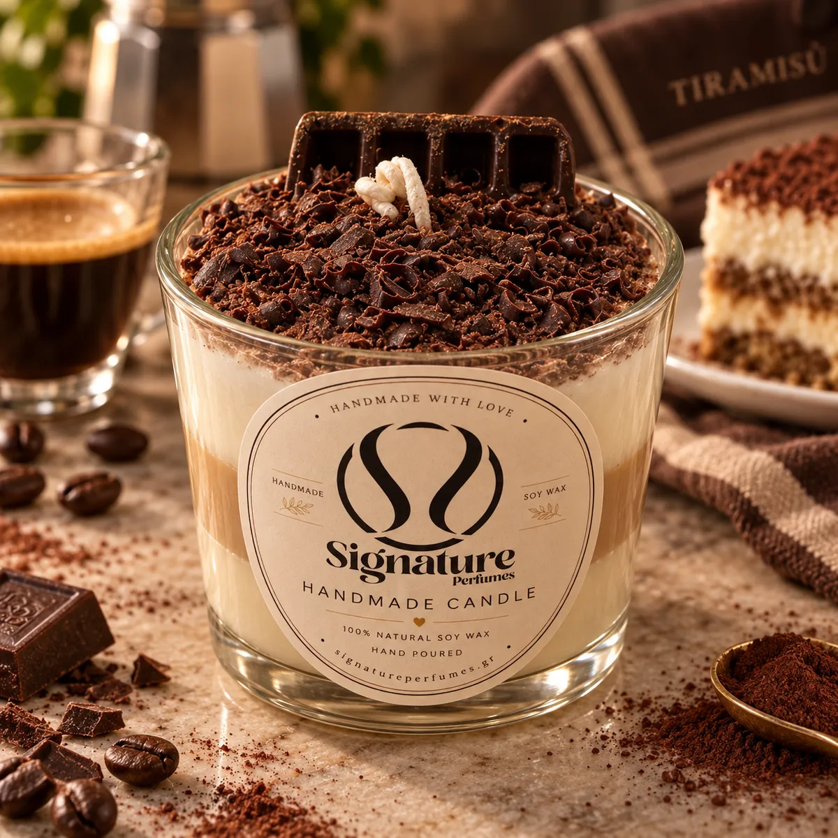 BUT FRIST, TIRAMISU- candle But First, Tiramisu - Image 1