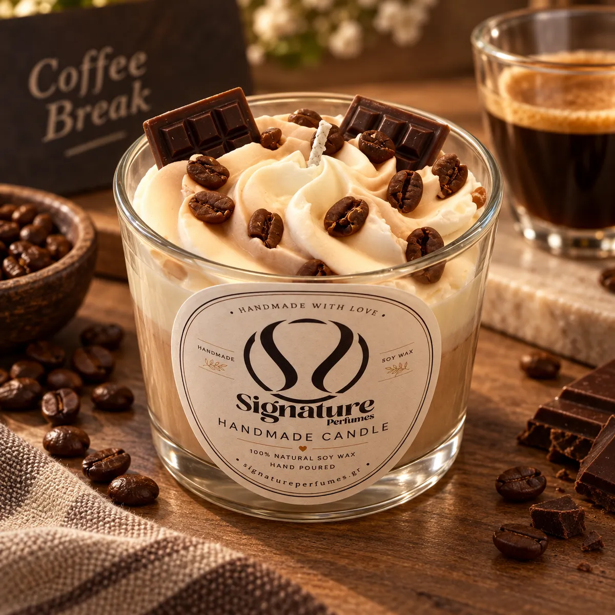 COFFEE BREAK- candle Coffee Break - Image 1