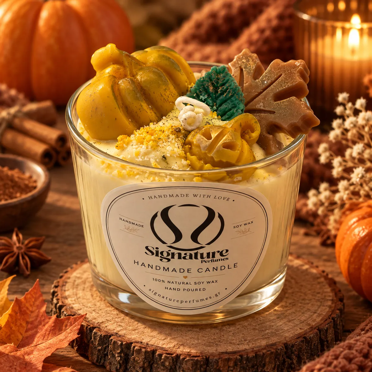PUMPKIN SPICE- candle Pumpkin Spice - Image 1
